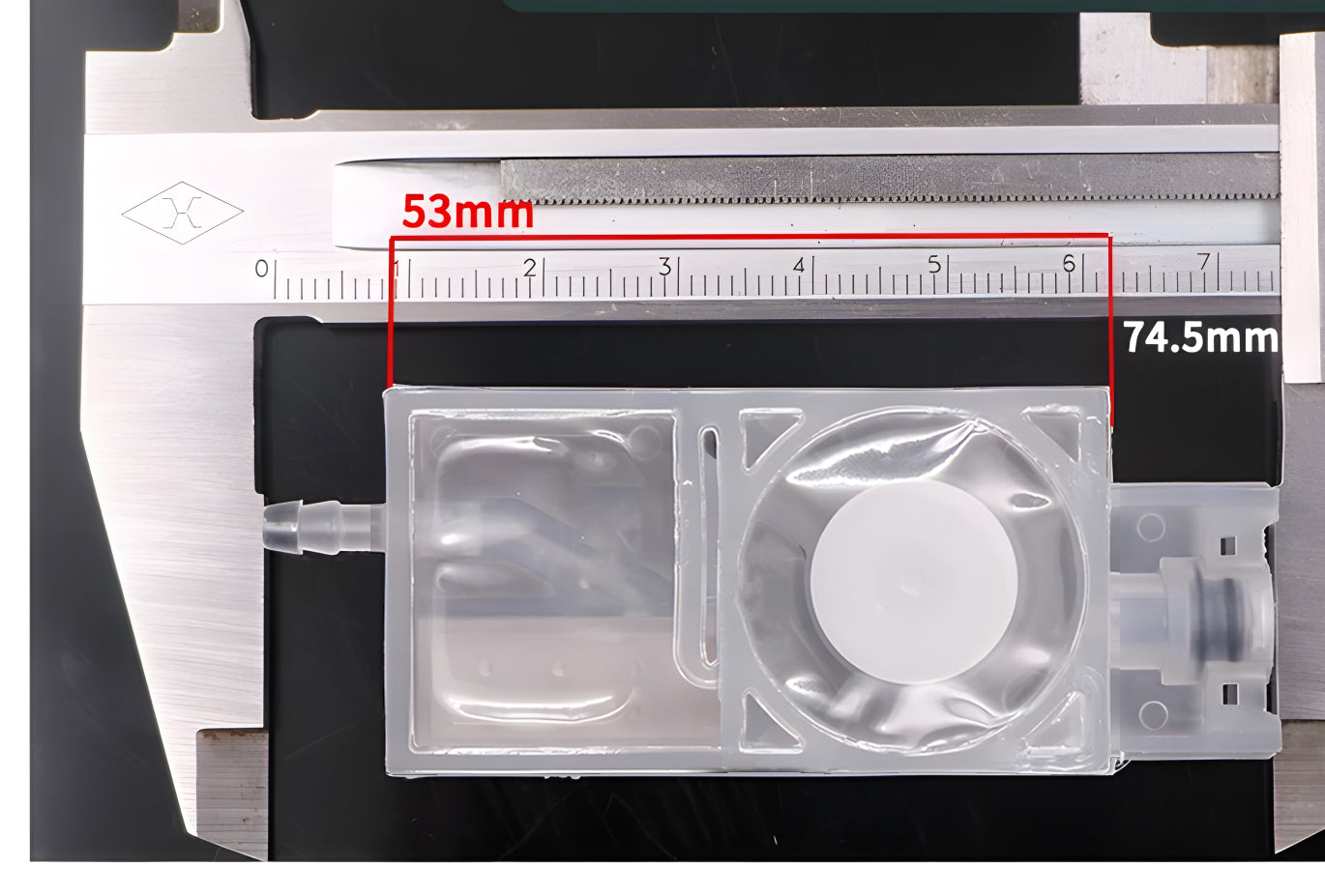 Damper trasparente per testina di stampa  I3200